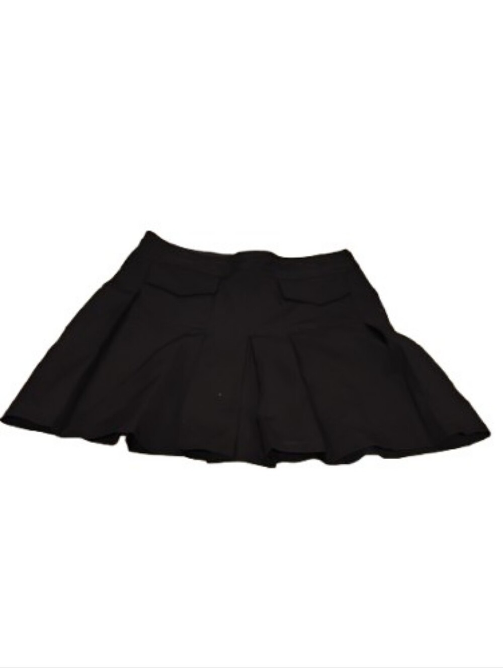 Current Mood Dollskill Pleated Black Mini Skirt Sz S